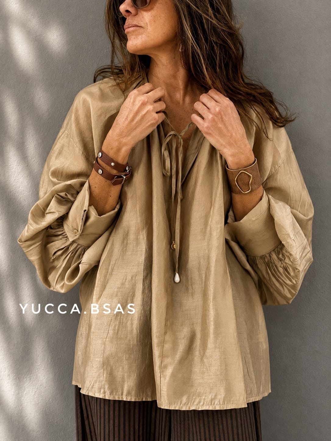 Blusa Nepal - champagne - Imagen 6