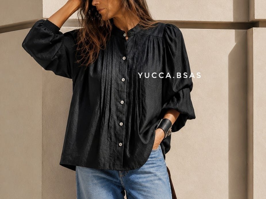 Camisa Segovia - black - Imagen 3