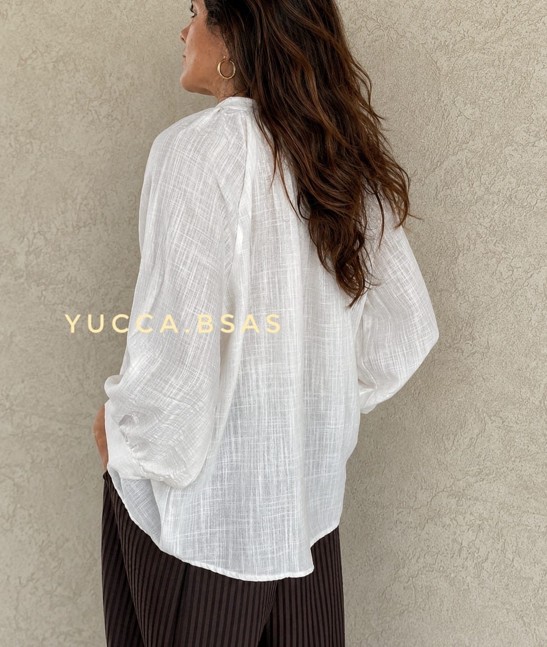 Camisa Antonia - Blanca - Imagen 5