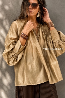 Blusa Nepal - champagne