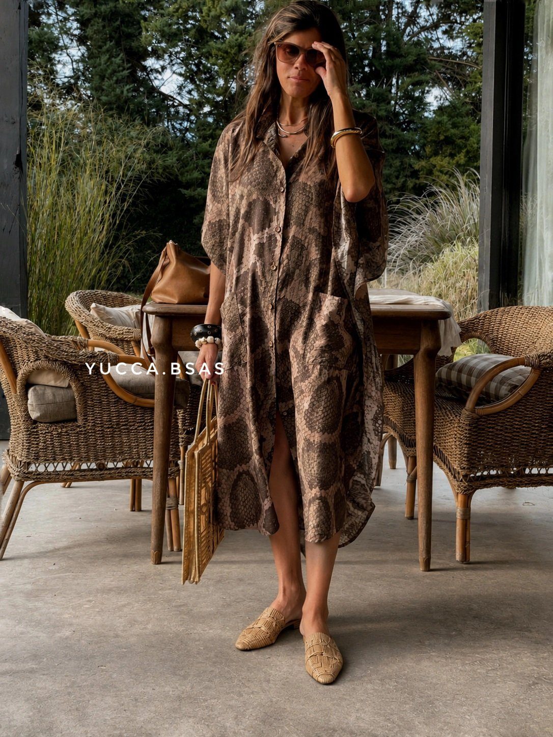 Vestido Ciprés reptil - Imagen 7