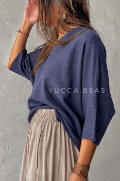 Sweater Helena - azulino