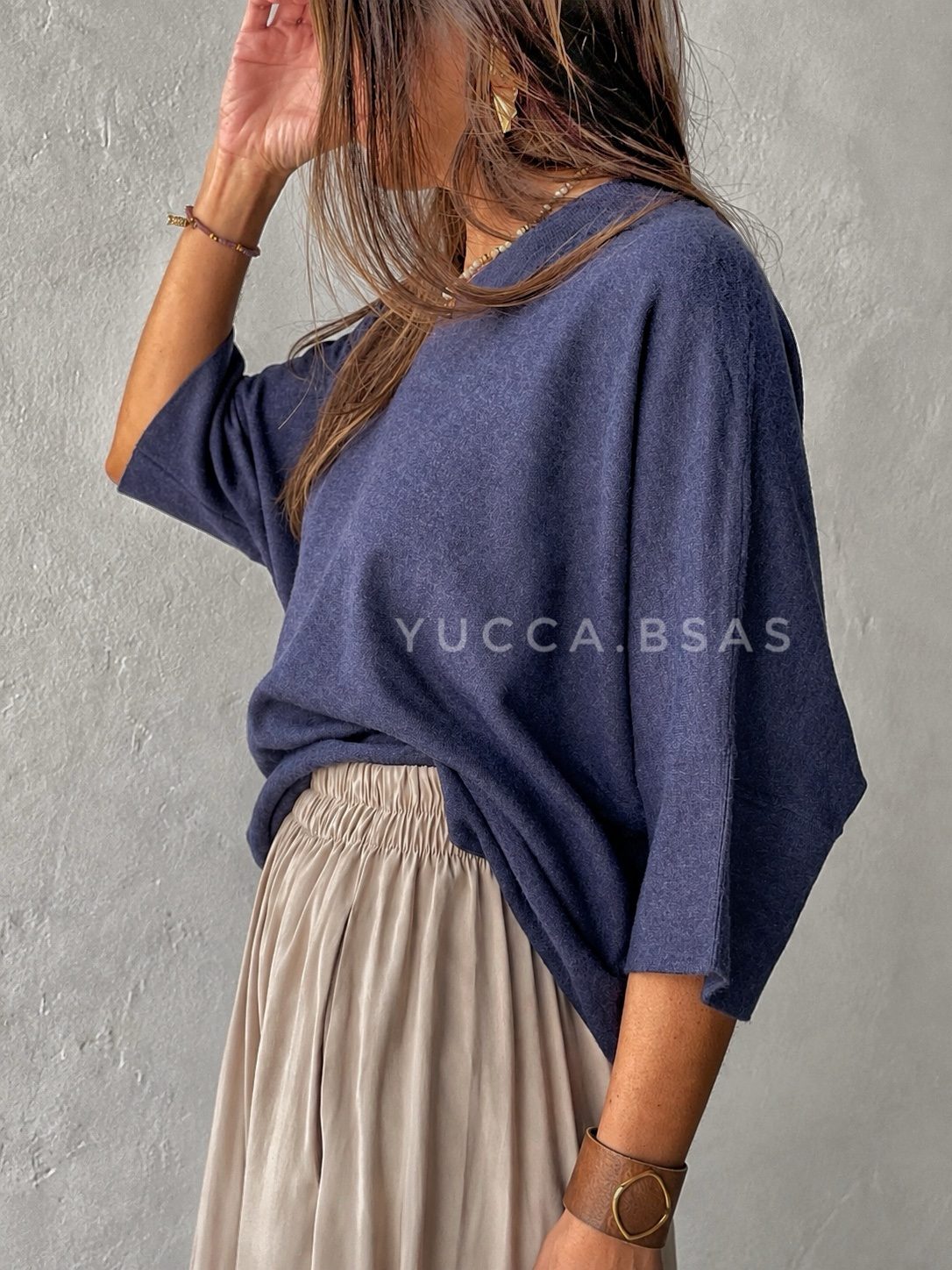 Sweater Helena - azulino