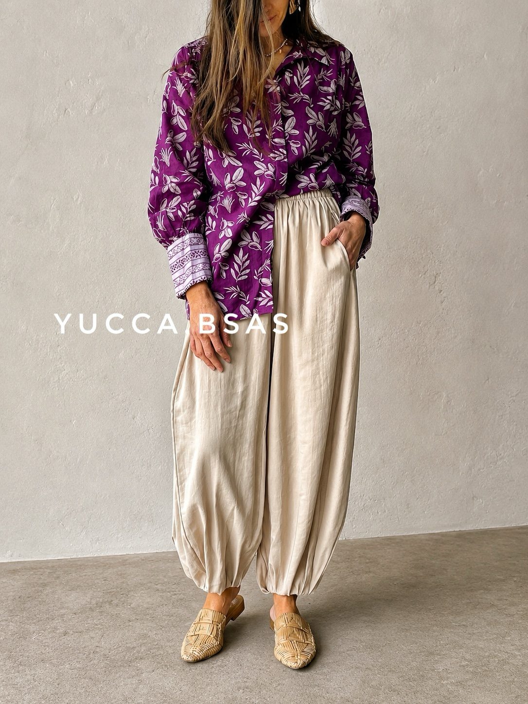 Pantalón Mónaco - beige - Imagen 3