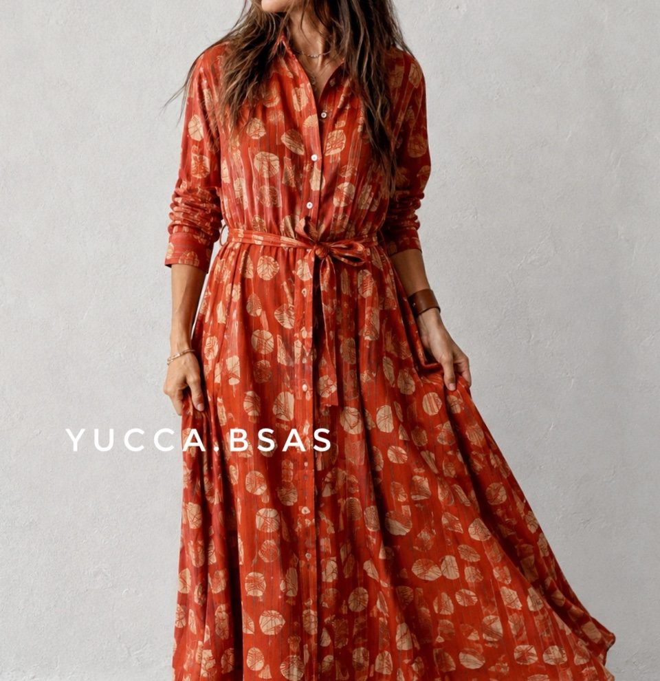 Vestido Jilguero - terracota - Imagen 6