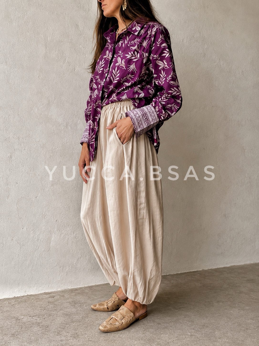 Pantalón Mónaco - beige - Imagen 5