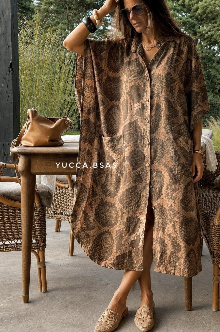Vestido Ciprés reptil - Imagen 4