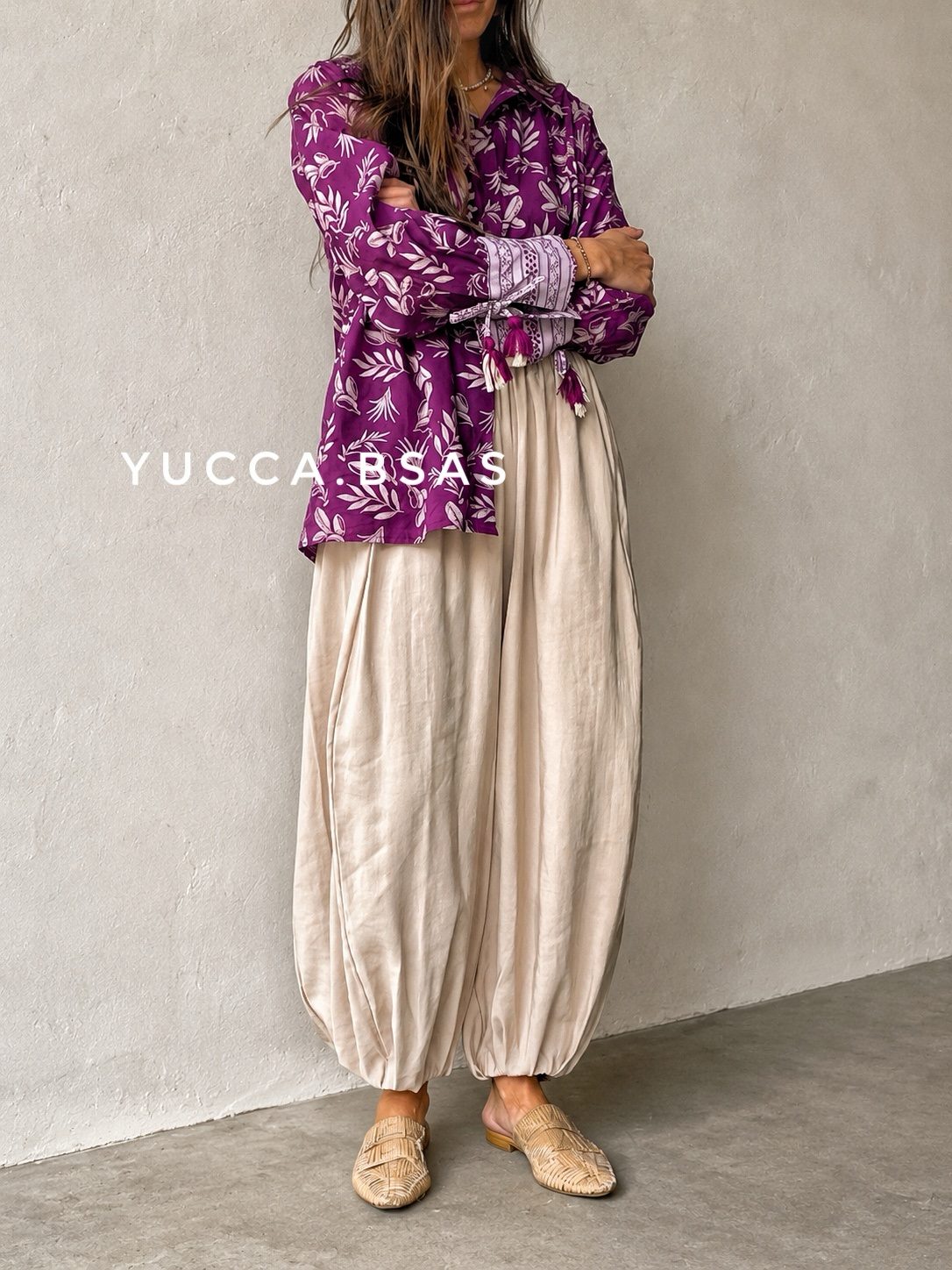 Pantalón Mónaco - beige - Imagen 4