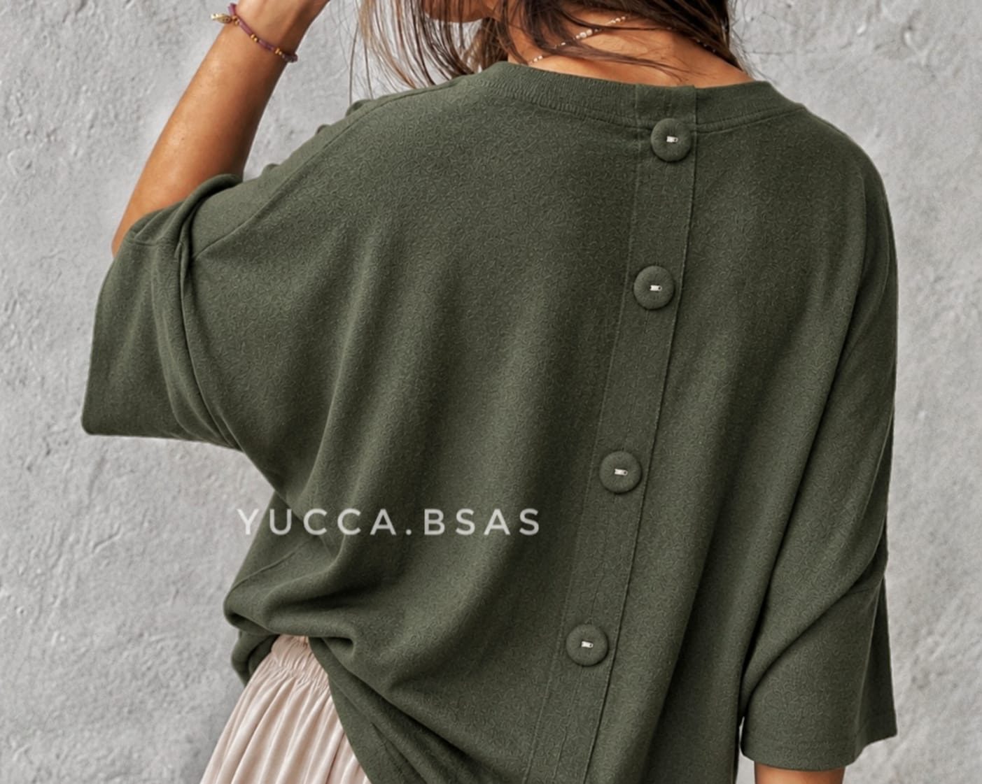 Sweater Helena - militar - Imagen 4