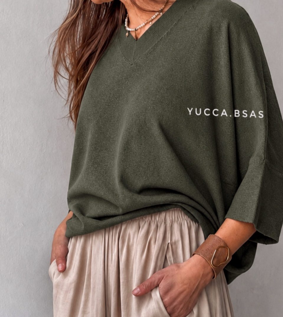 Sweater Helena - militar