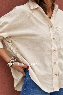 Camisa Clementina - crudo