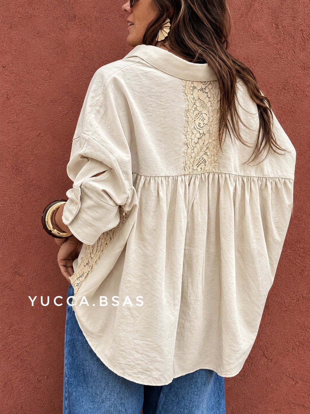 Camisa Clementina - crudo - Imagen 3
