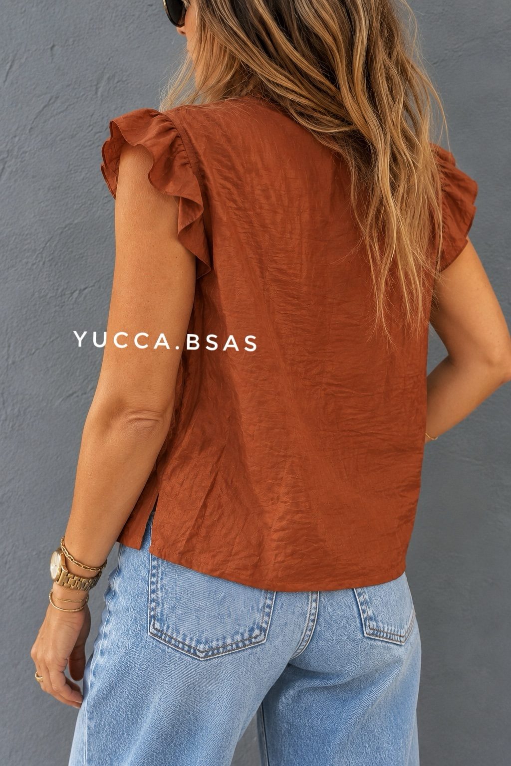 Blusa Renata - bronce - Imagen 2