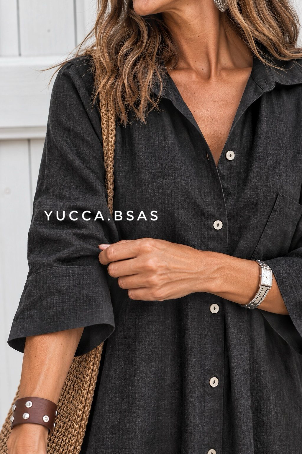 Vestido Faustina - black - Imagen 3