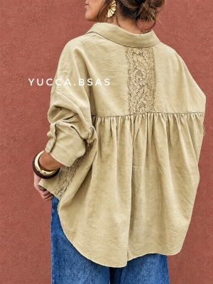 Camisa Clementina - caqui