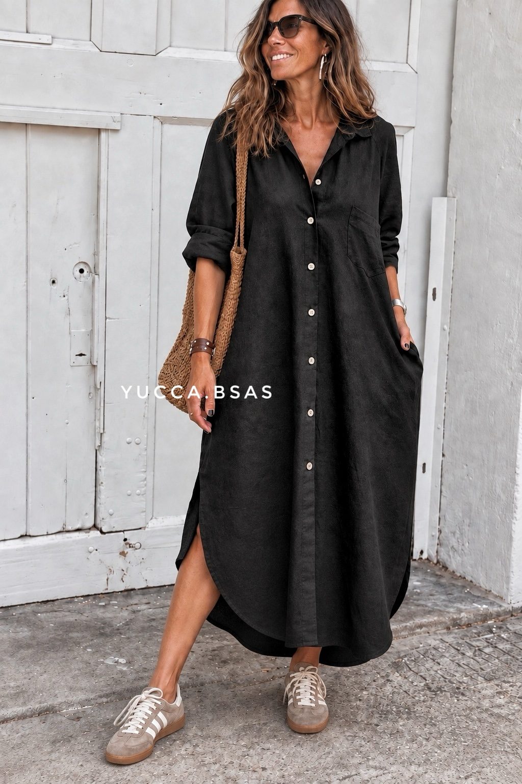 Vestido Faustina - black - Imagen 4