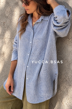 Camisa Aurora - azulino