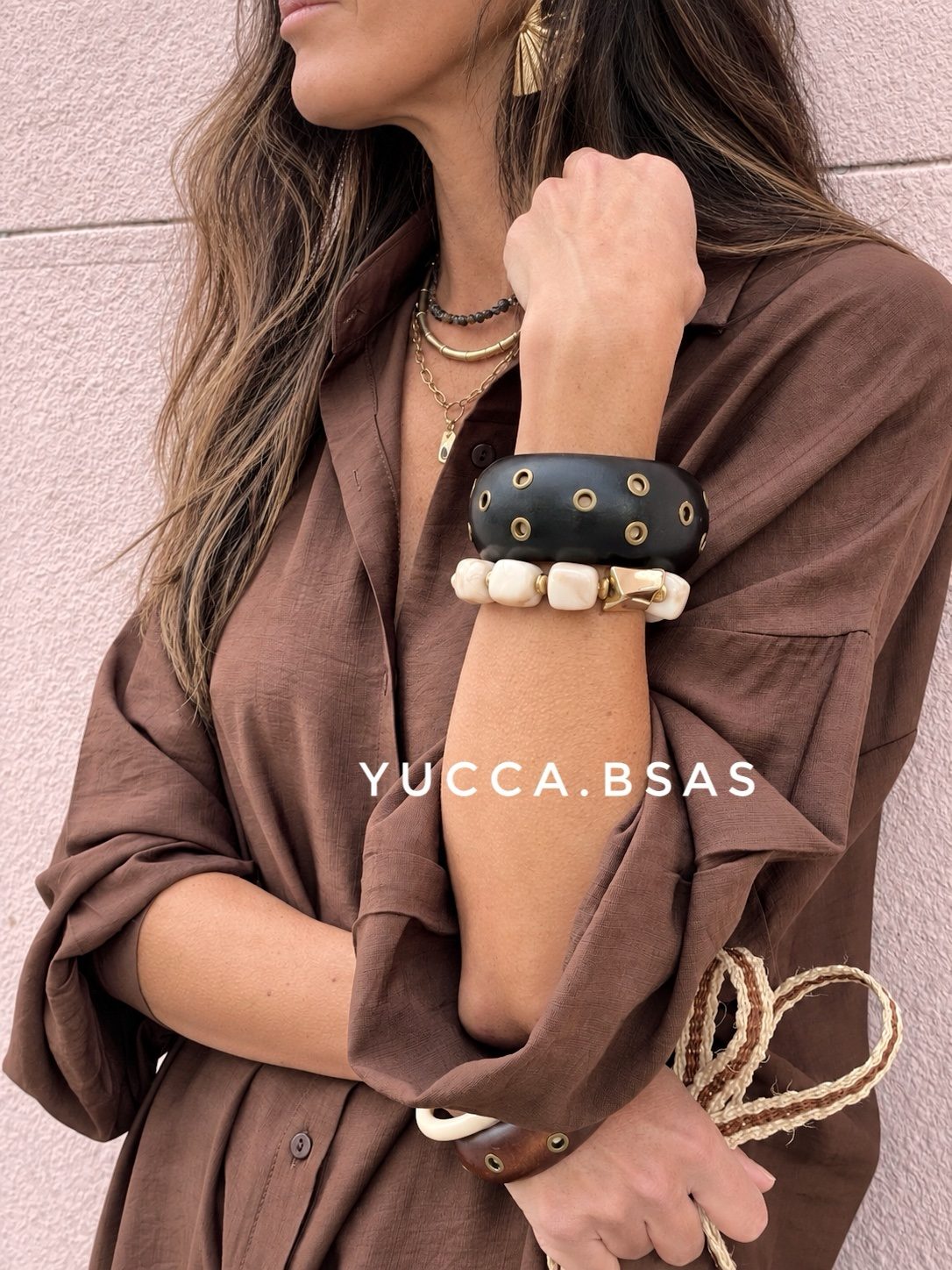 Vestido Sofía - chocolate - Imagen 7
