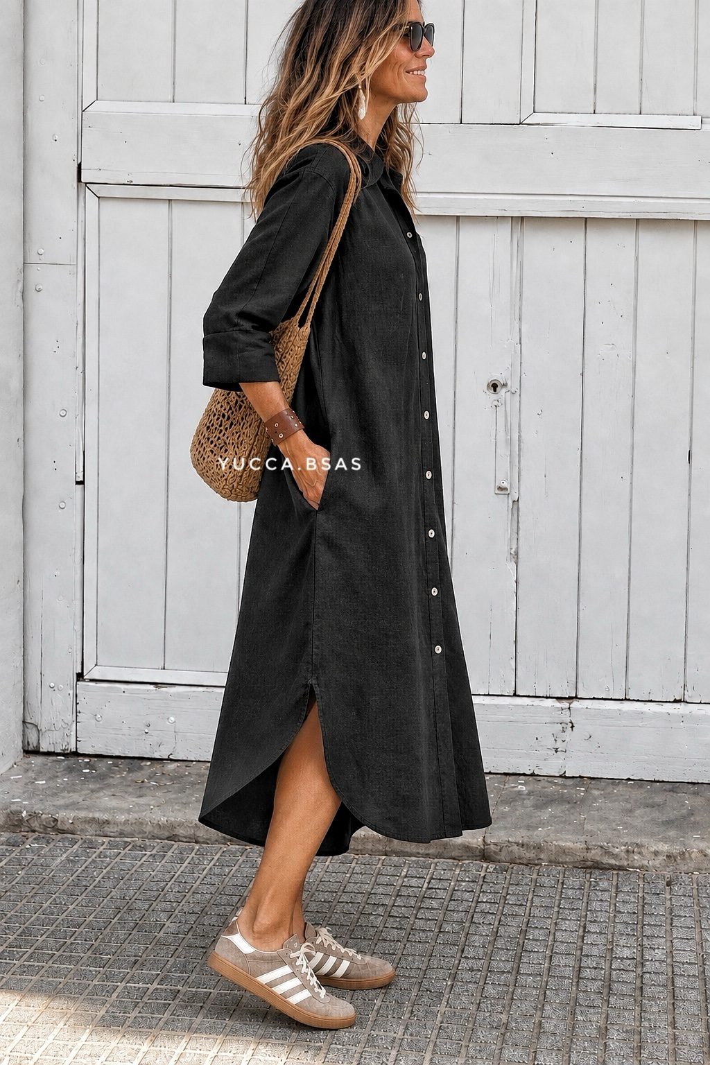 Vestido Faustina - black