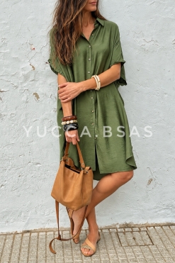 Vestido Aurora - verde