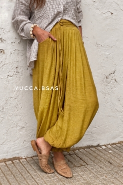 Pantalón Cádiz- mostaza