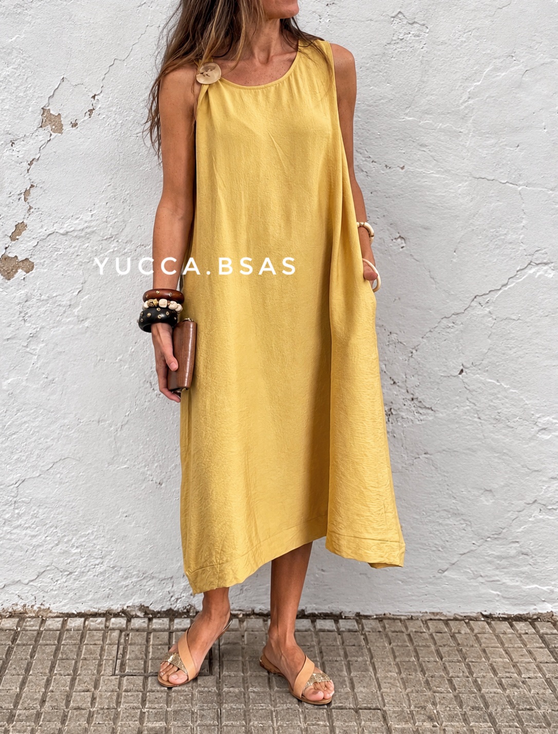 Vestido Petra - maíz