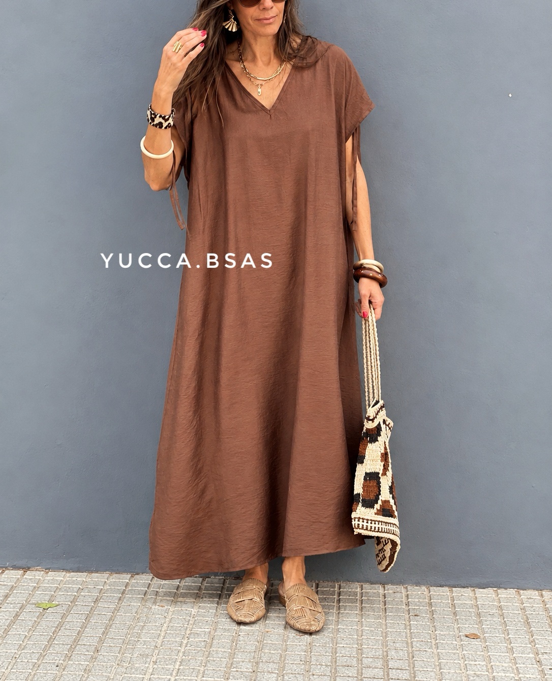 Vestido Juliana - chocolate