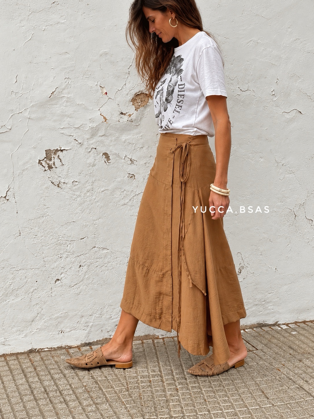 Falda Sirocco - tostado - Imagen 2