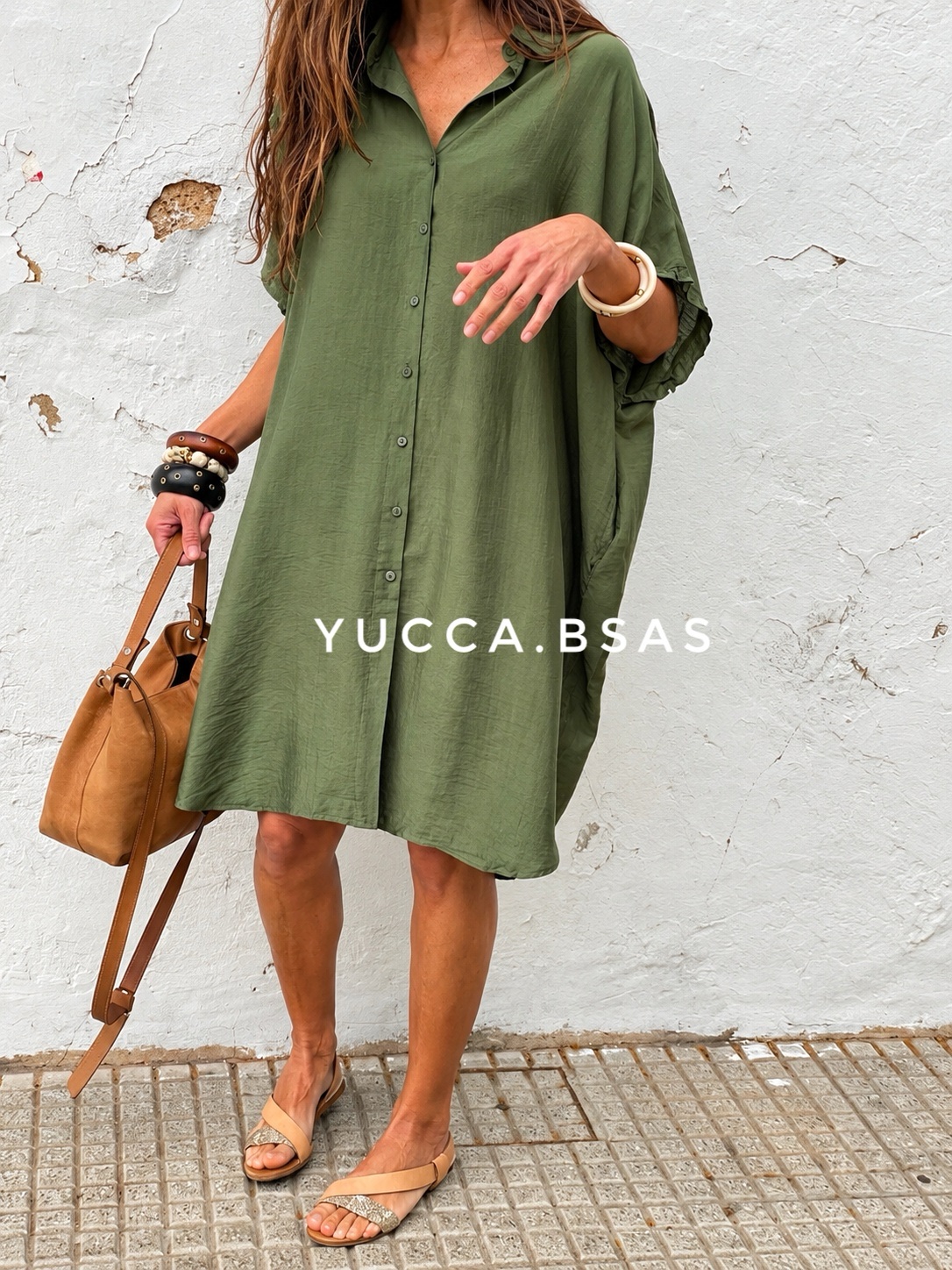 Vestido Aurora - verde - Imagen 5