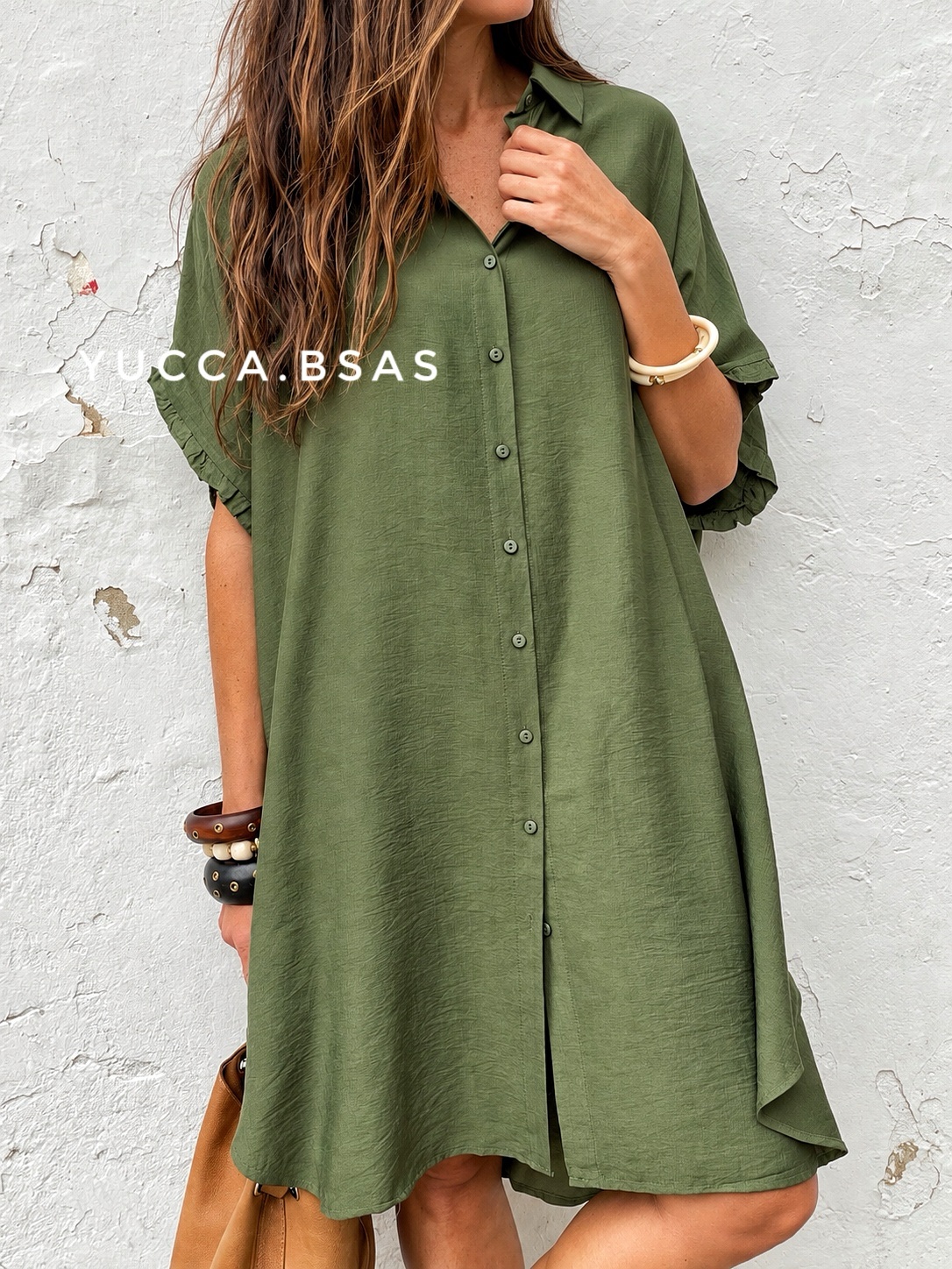 Vestido Aurora - verde - Imagen 4