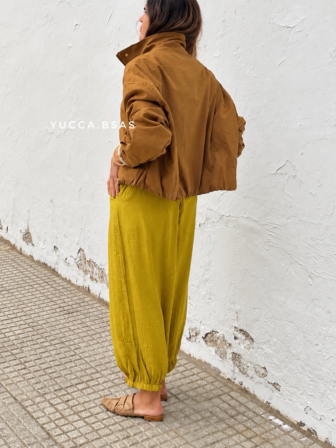 Pantalón Cádiz- mostaza - Imagen 4